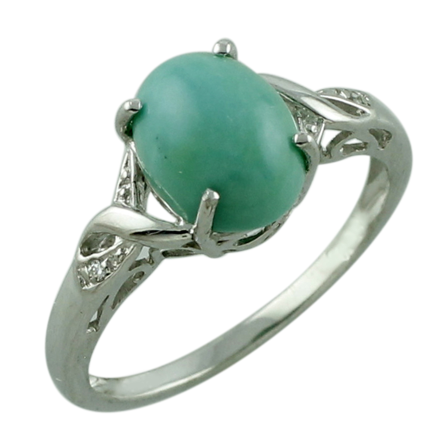 Adorable Sterling Silver Turquoise Ring
